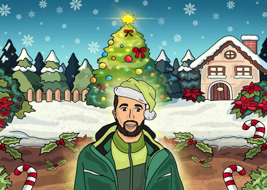 Weihnachtskarte 4