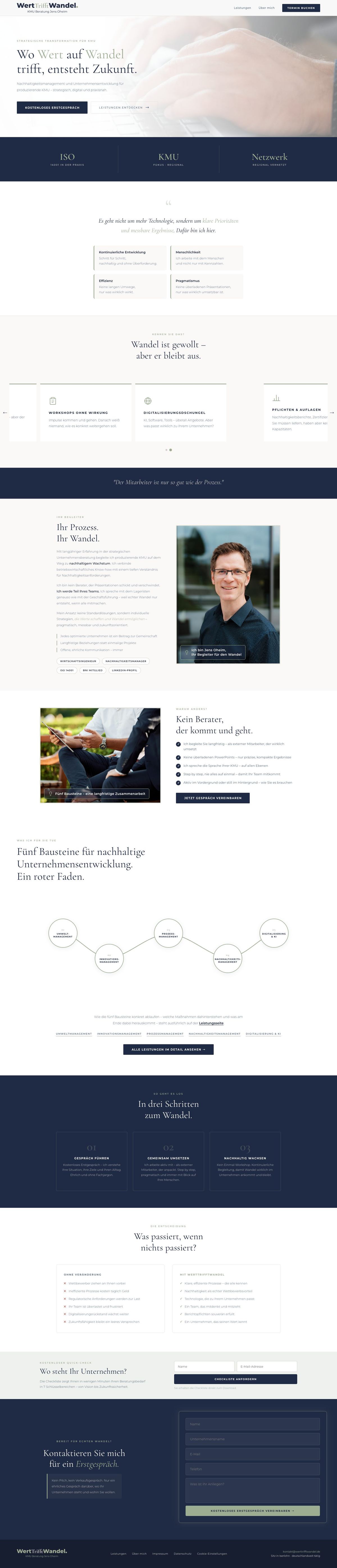 Website WertTrifftWandel